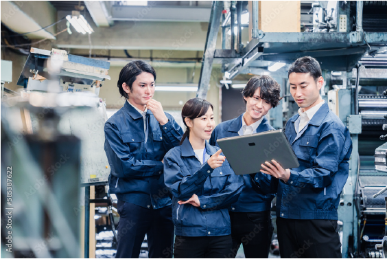 製造現場の様子